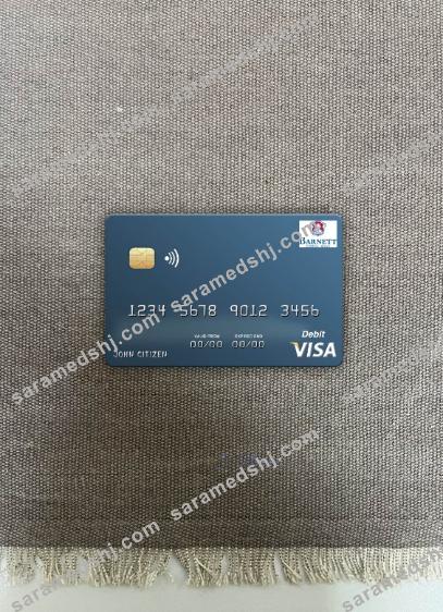 Dominica Barnett Capital Bank visa debit card photolook front